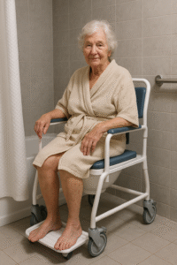 Read more about the article Top 5 Best Rolling Shower Chairs & Commodes for Seniors